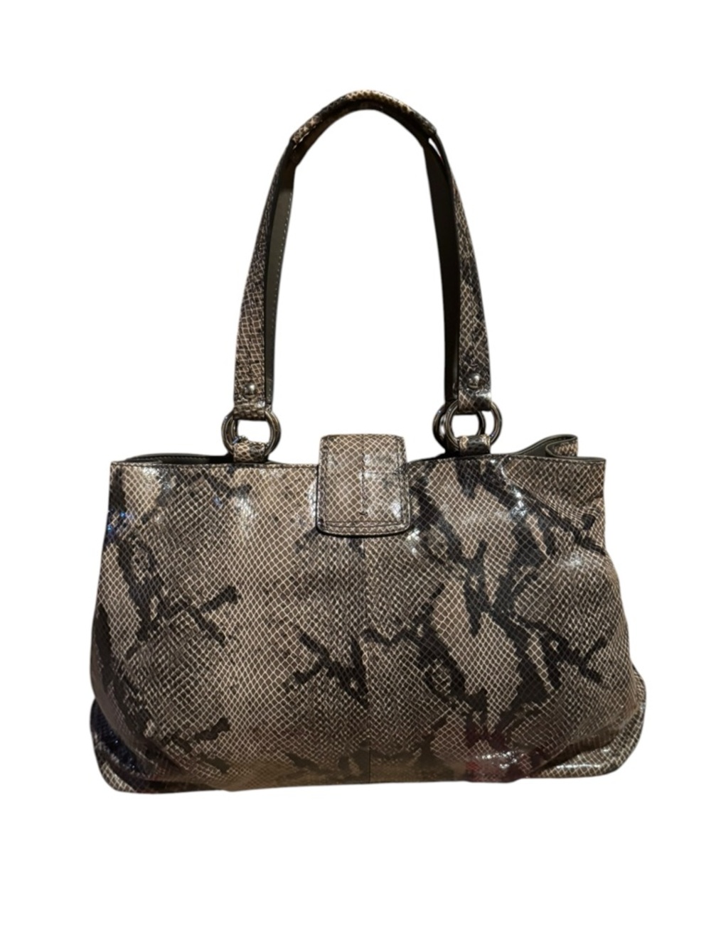 Coach Soho Python Embossed Leather Shoulder Bag - Picture 3 of 9